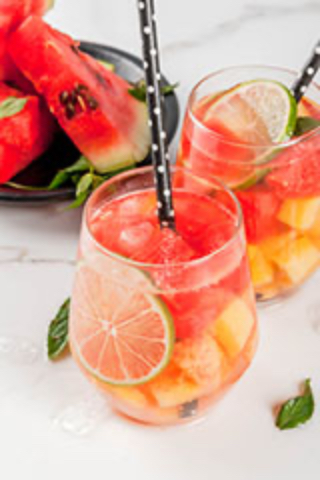 Watermelon Rose Sangria