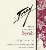 Frey - Syrah Redwood Valley Organic 2020