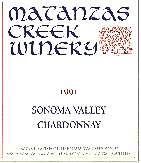 Matanzas Creek - Chardonnay Sonoma Valley 2019