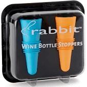 Rabbit - Wine Bottle Stoppers- 2 Pack